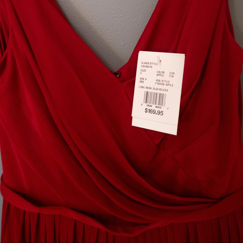 David’s Bridal Red Dress